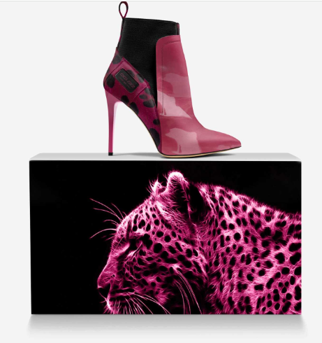 Pink Camo Heels