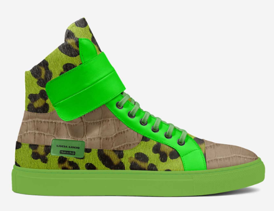 Leppard Lime Shoes