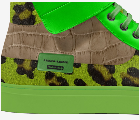 Leppard Lime Shoes