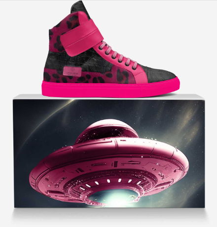 Trippy Pink Shoes