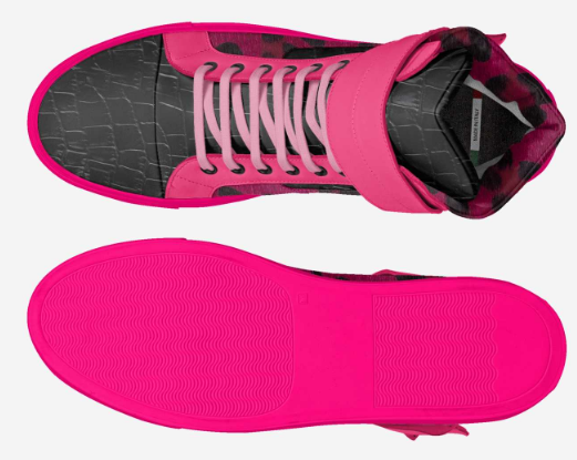 Trippy Pink Shoes