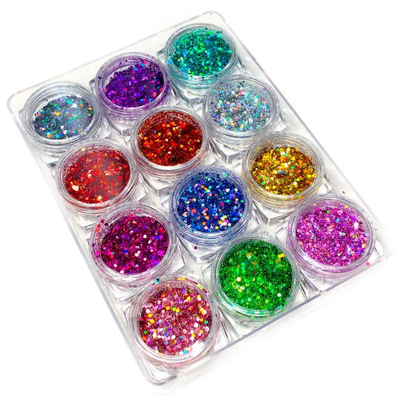 2 Pack High Quality Fine Glitz