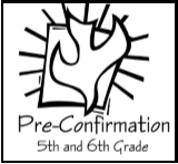 2024-2025 Pre-Confirmation Registration Fee
