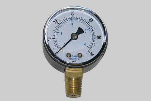 21-1 2 Inch Dial Pressure Gauge 0-60 Psi