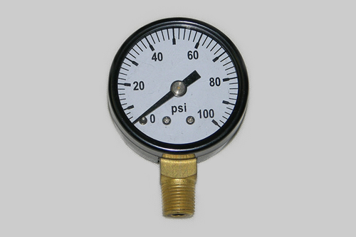 21-60 1-1/2 Inch Dial Pressure Gauge 0-100 Psi