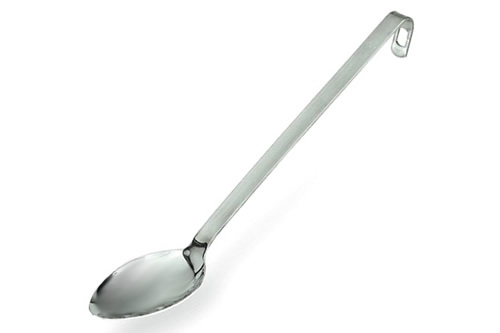 61-131 21 Inch Solid Stainless Steel Spoon With Hook