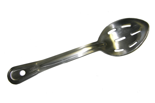 61-50 11 Inch Slotted Stainless Steel Spoon