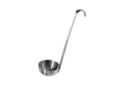 65-1 4 Ounce One Piece Stainless Steel Ladle
