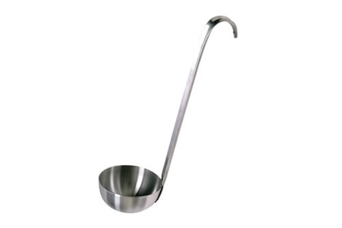 65-20 8 Ounce One Piece Stainless Steel Ladle