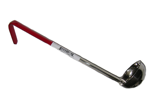 65-50 2 Ounce Stainless Steel Red Ladle