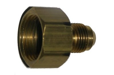 35-90 1/2 Inch Female Pipe Thread X 3/8 Inch Male Flare Connector