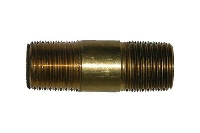 41-35 1/4 Inch Male Pipe Thread X 1-1/2 Inch Brass Nipple