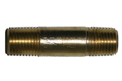 41-40 1/4 Inch Male Pipe Thread X 2 Inch Brass Nipple