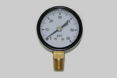 21-50 1-1/2 Inch Dial Pressure Gauge 0-60 Psi