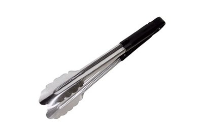 64-31 9 Inch Stainless Steel Heavy Duty Tongs With Cool Touch Handles