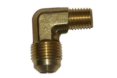 48-260 3/8 Inch Male Flare Elbow X 1/8 Inch Male Pipe Thread With #55 Orifice