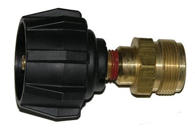 27-142 1" 20 Male x Type One Black Connector