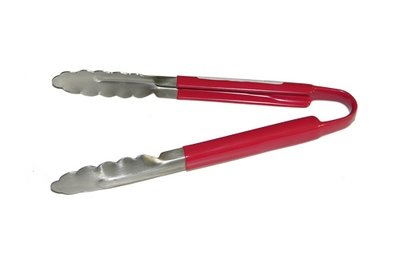 64-80 9 Inch Red Cool Handle Tongs