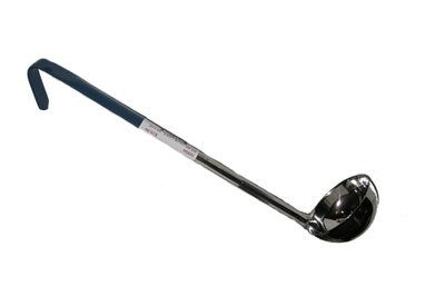 65-70 6 Ounce Stainless Steel Black Ladle