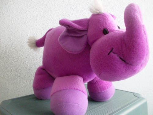 Elefante rosa