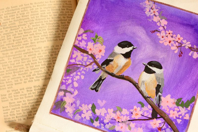 Wandbild - "Cherry Blossom"
