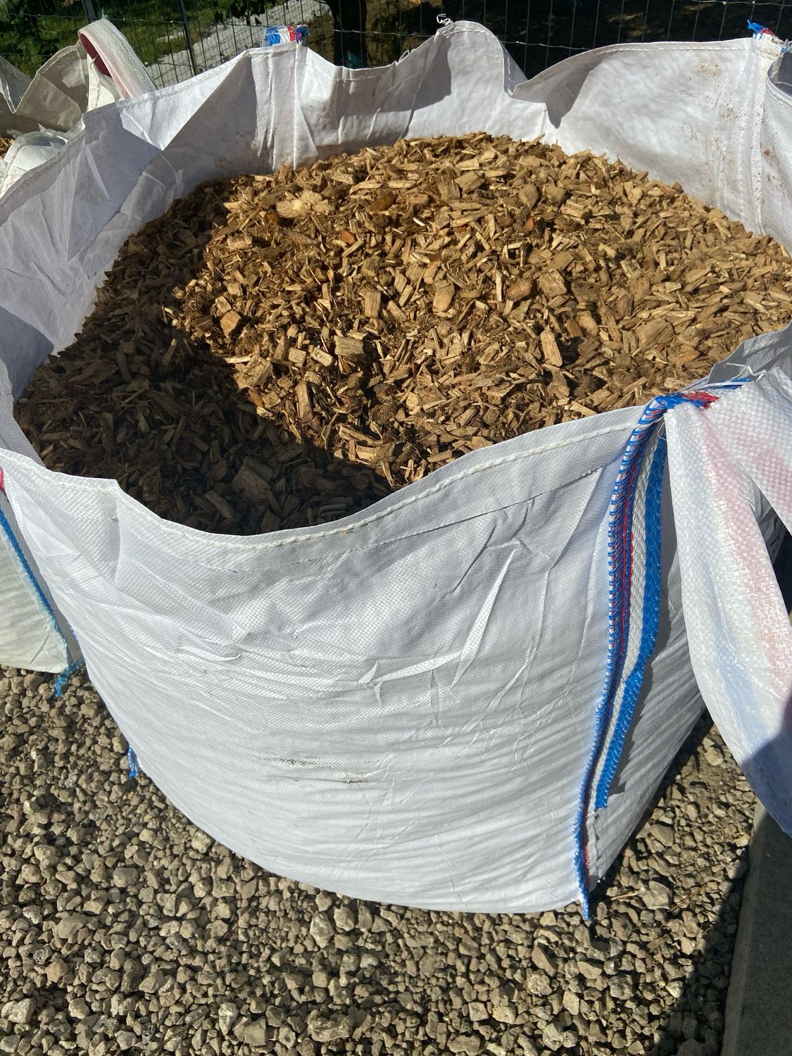 Bigbag 1m3 Mulch broyage peuplier 0/50