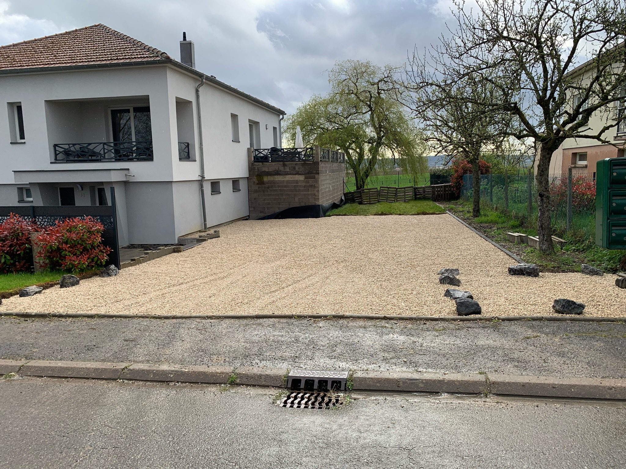 Calcaire gris/beige 8/16