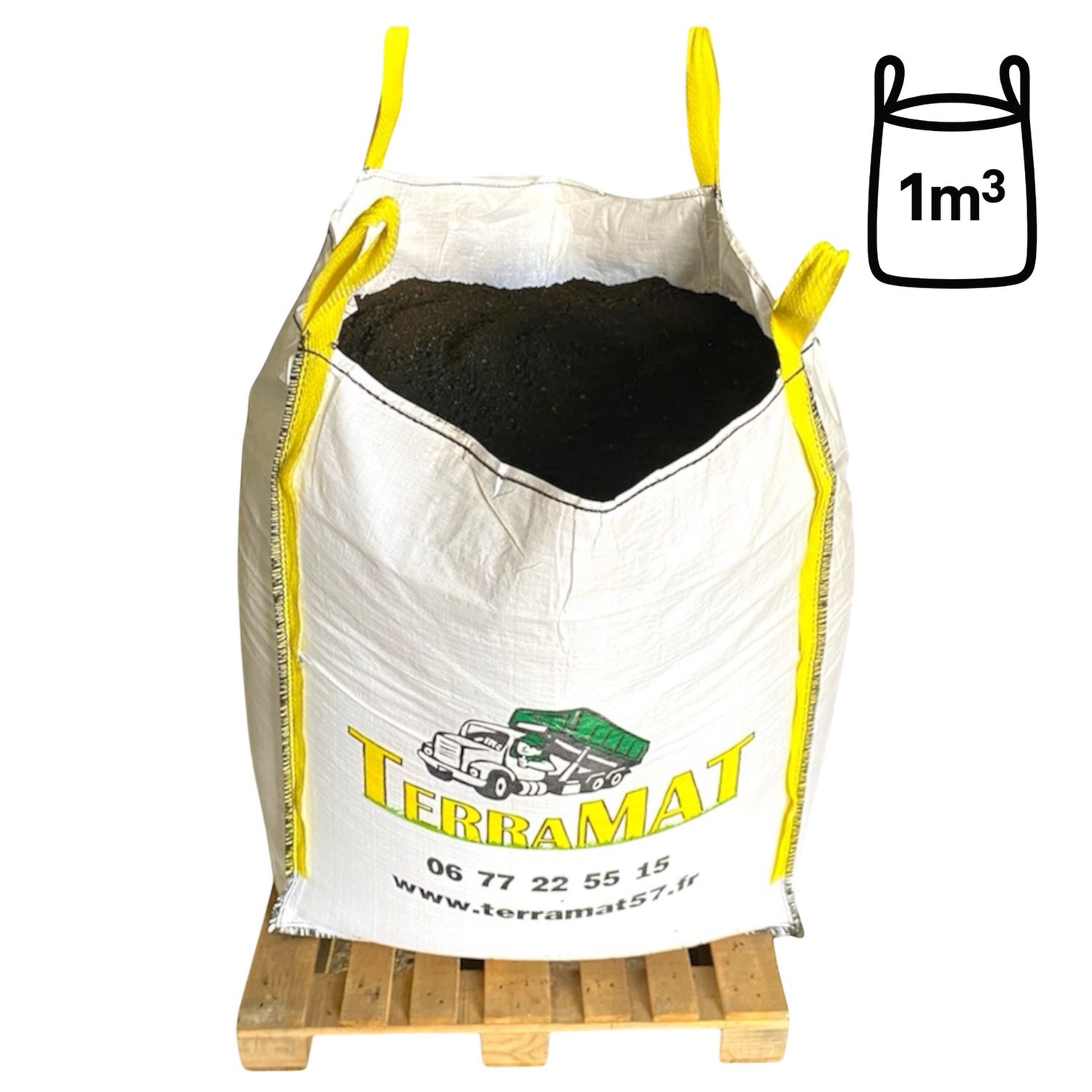 Bigbag 1 m³ Terre criblée avec compost