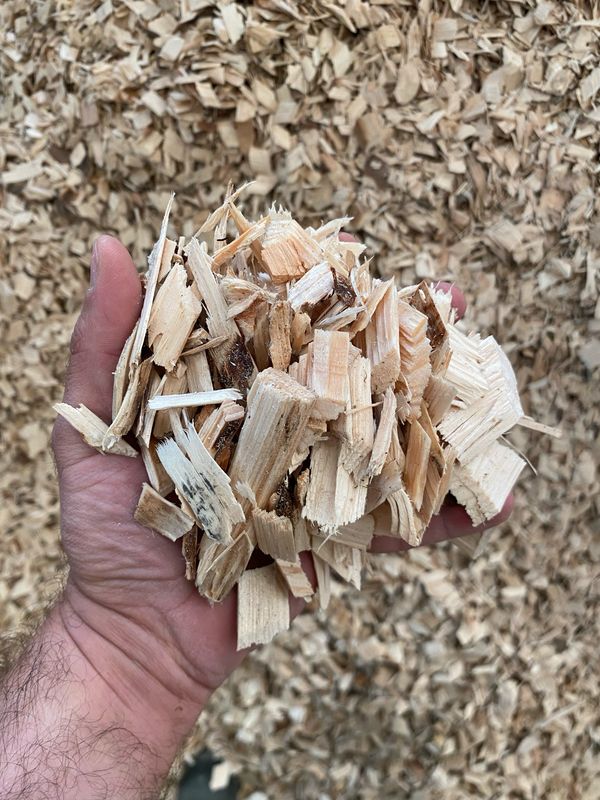 Mulch broyage résineux 10/40 Copeaux amortissants certifiés TÜV EN1176 pour aire de jeux