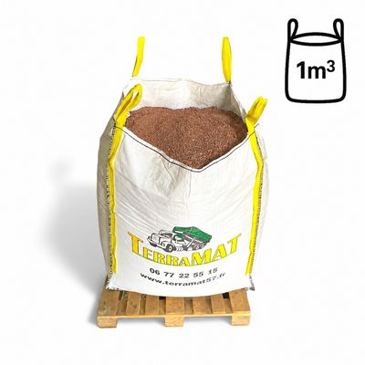 Big-Bag 1 m³ Schiste rouge 0/5 – Finition idéale pour terrain de pétanque Big-Bag 1 m³ Schiste rouge 0/5 – Finition idéale pour terrain de pétanque