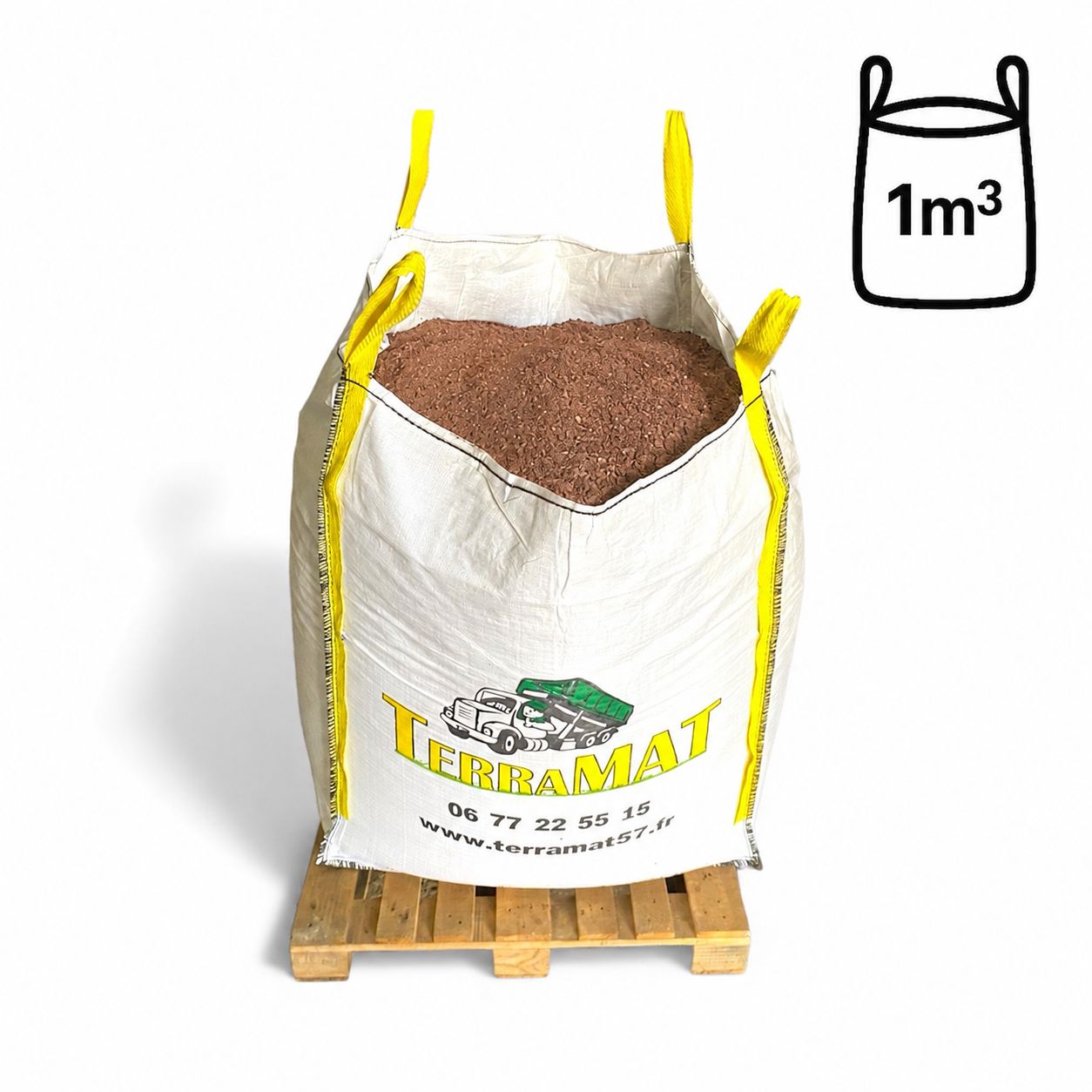 Big-Bag 1 m³ Schiste rouge 0/5 – Finition idéale pour terrain de pétanque Big-Bag 1 m³ Schiste rouge 0/5 – Finition idéale pour terrain de pétanque