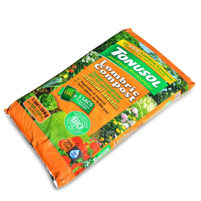 Lombricompost pur, UAB - 20 kg