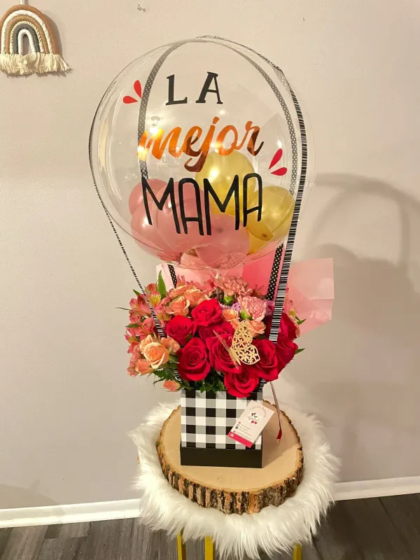 Balloon flower the best mom