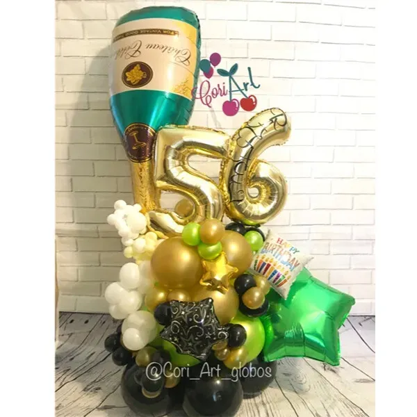 Happy birthday celebration bouquet