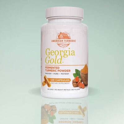 Fermented Turmeric Powder Capsules - Lead-Free - 120 capsules - 60-day supply Fermented Turmeric Powder Capsules - Lead-Free - 120 capsules - 60-day supply