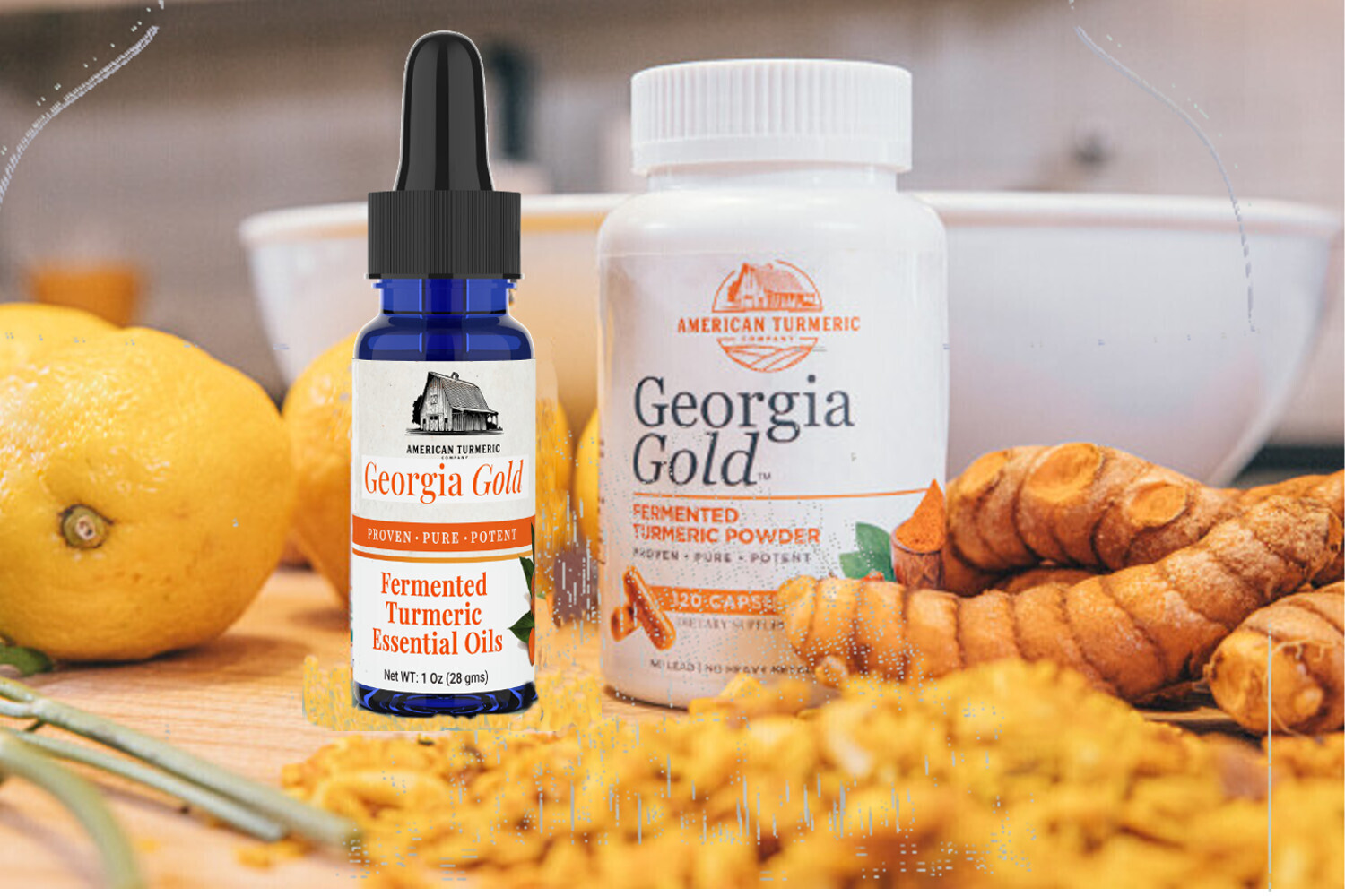 Perfect Match-Fermented Turmeric Capsules and Fermented Turmeric Oil