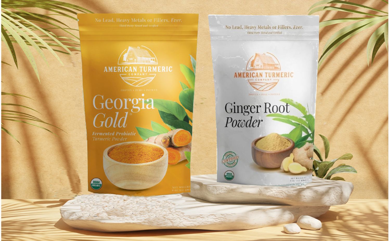 COMBO SPECIAL - Fermented Turmeric Powder and Ginger Powder