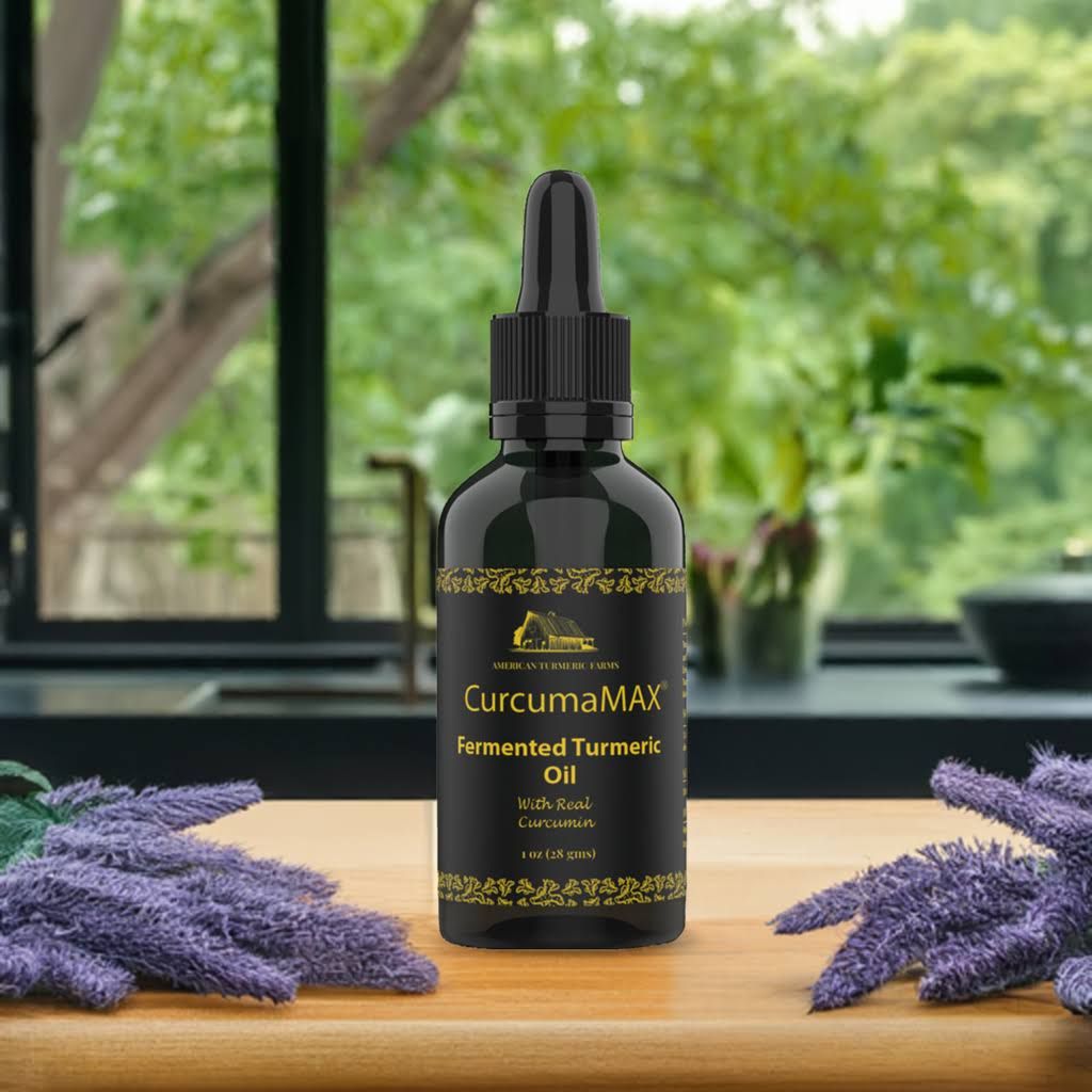 CurcumaMAX Fermented  Lead-Free Turmeric Oil Enhanced with Natural Curcumin