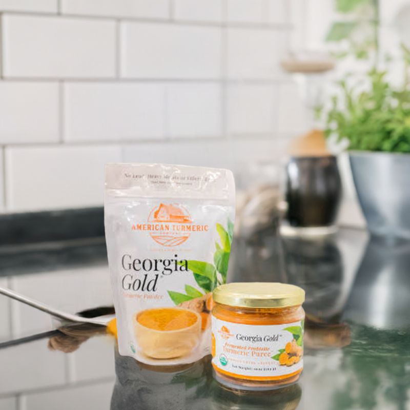 COMBO SPECIAL - Georgia Gold Turmeric Puree and Turmeric Powder - Discounts for 3 or More