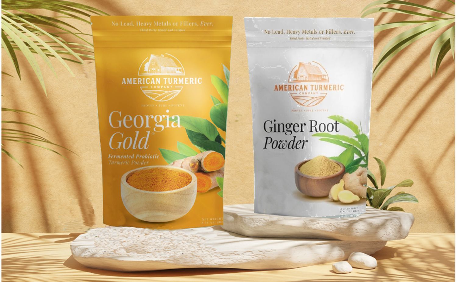 Powerful Combo - Fermented Turmeric Powder and Ginger Powder