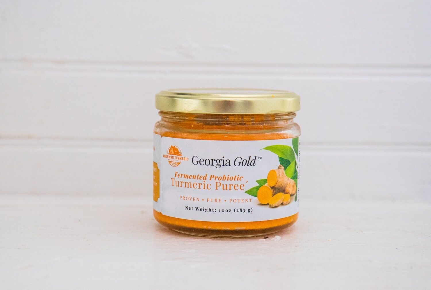 Special Formulation - Fermented Probiotic Turmeric Puree&#39;- 10 oz glass jars - Discounts When You Buy 3 or More