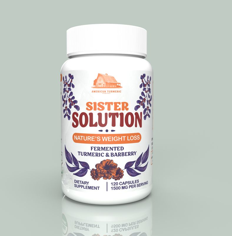 Fermented Turmeric and Barberry Powder with Berberine