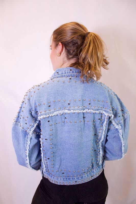 Studded Denim Jacket