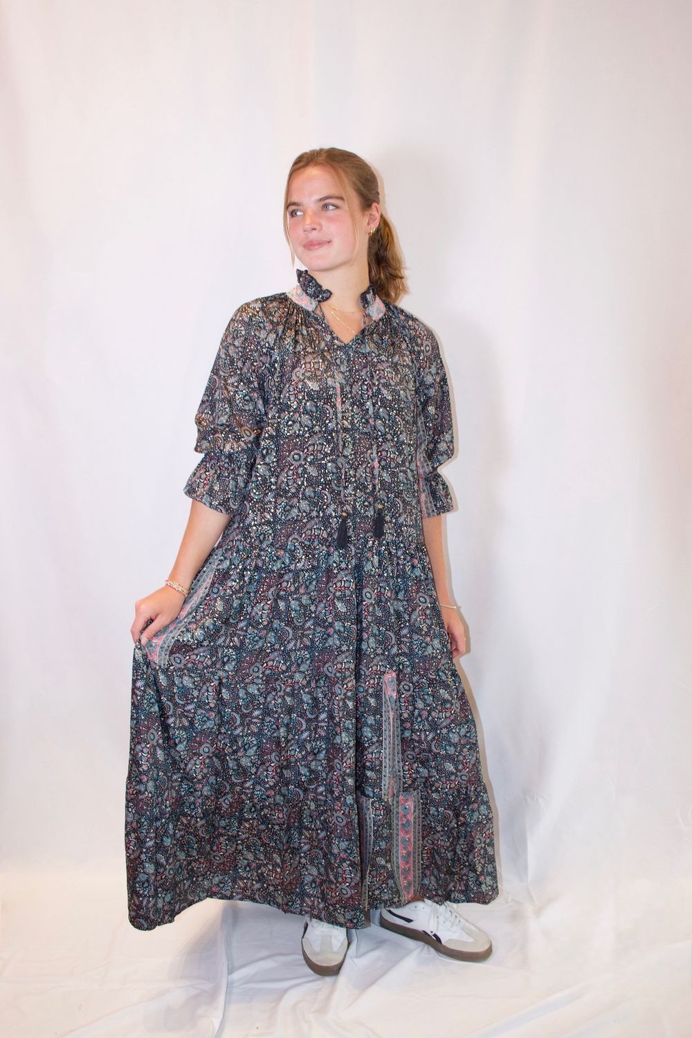 Black Paisley Maxi
