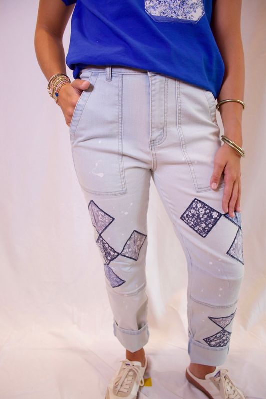 Patchwork Denim
