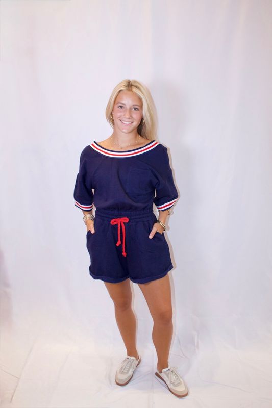 Nautical Romper