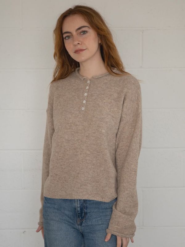 Henley  Sweater