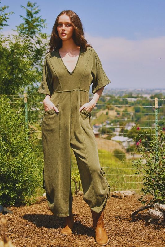 Cinch Leg Jumpsuit