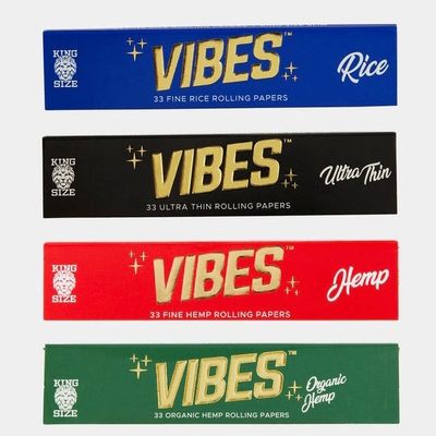Vibes King Slim Rolling Papers