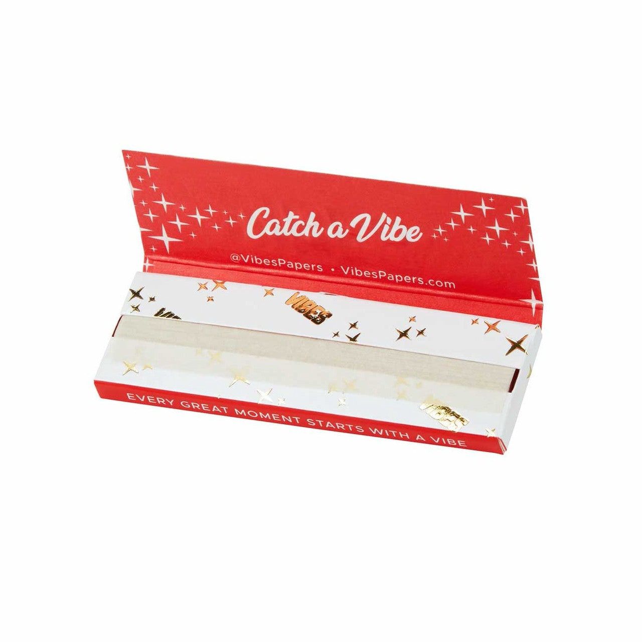 Vibes 1.25&quot; Rolling Papers, Vibes Paper Type: Hemp